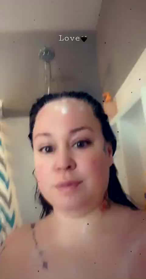 Brandy in the shower