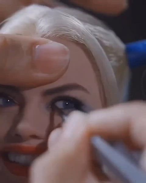 Came across a video of someone making a realistic Harley Quinn doll. What have I