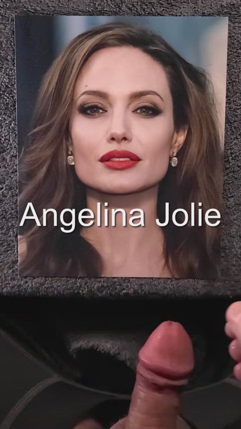 60fps angelina jolie cum cumshot facial tribute clip