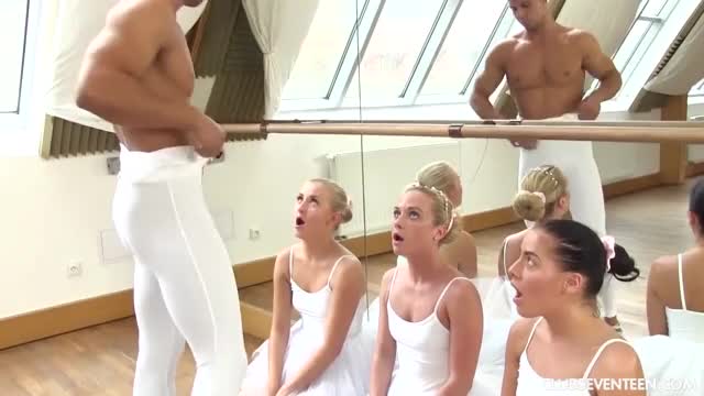 Cayla Lyons, Evelyn Dellai, Vinna Reed Pleasing the ballet teacher