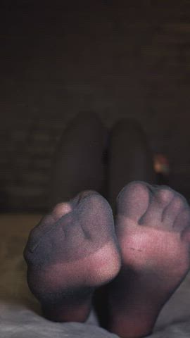 My soles in black nylon 🐾