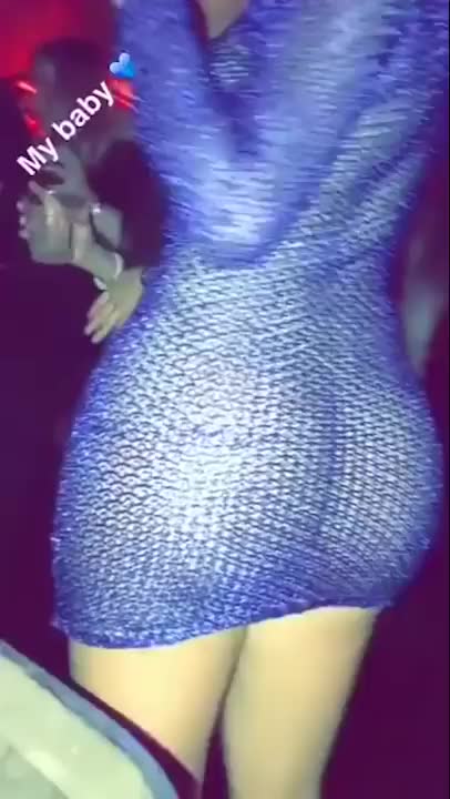 Demi Rose dancing see through clothes