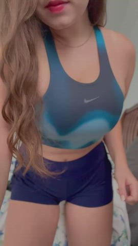here's what the guys at the gym dont get to see (19f)