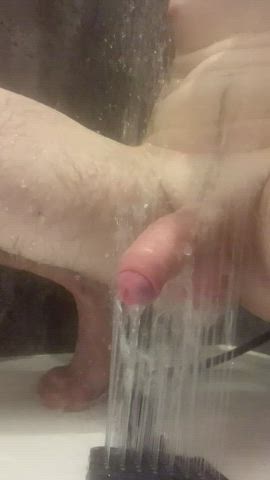 cock gay masturbating shower clip