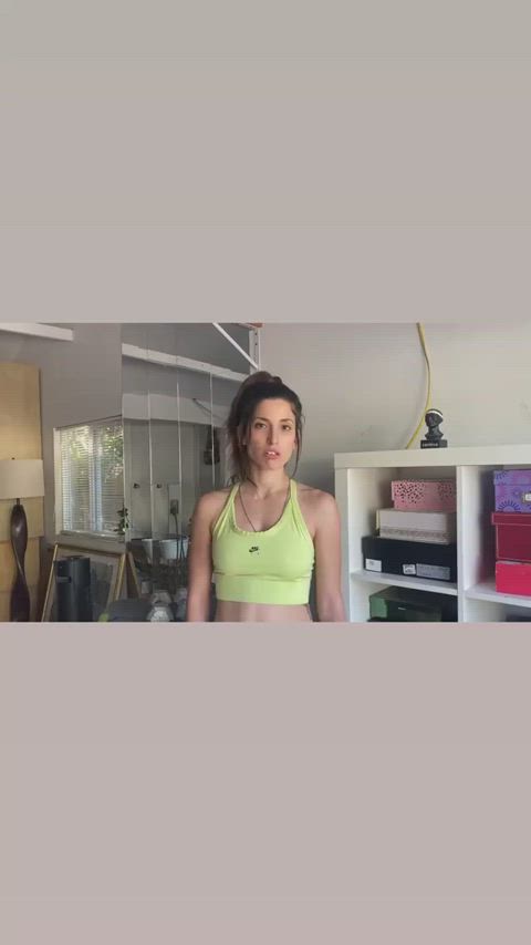 Tania Raymonde  in a Sports Bra 