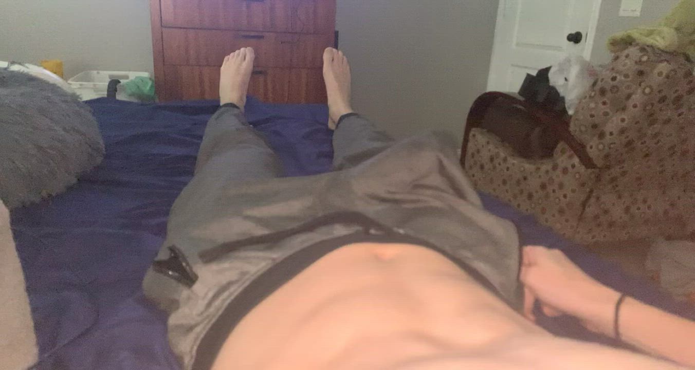 Could you help me pull it out of my joggers?
