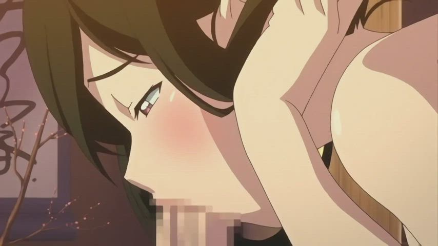 69 animation anime big dick blowjob futanari girl dick hentai pussy licking clip