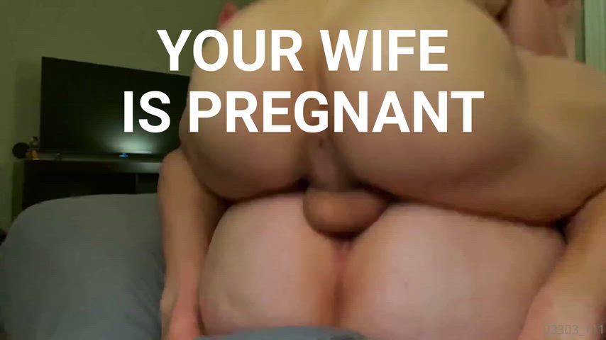 caption cheating cuckold hotwife impregnate pawg phat ass wife r/matingpress clip