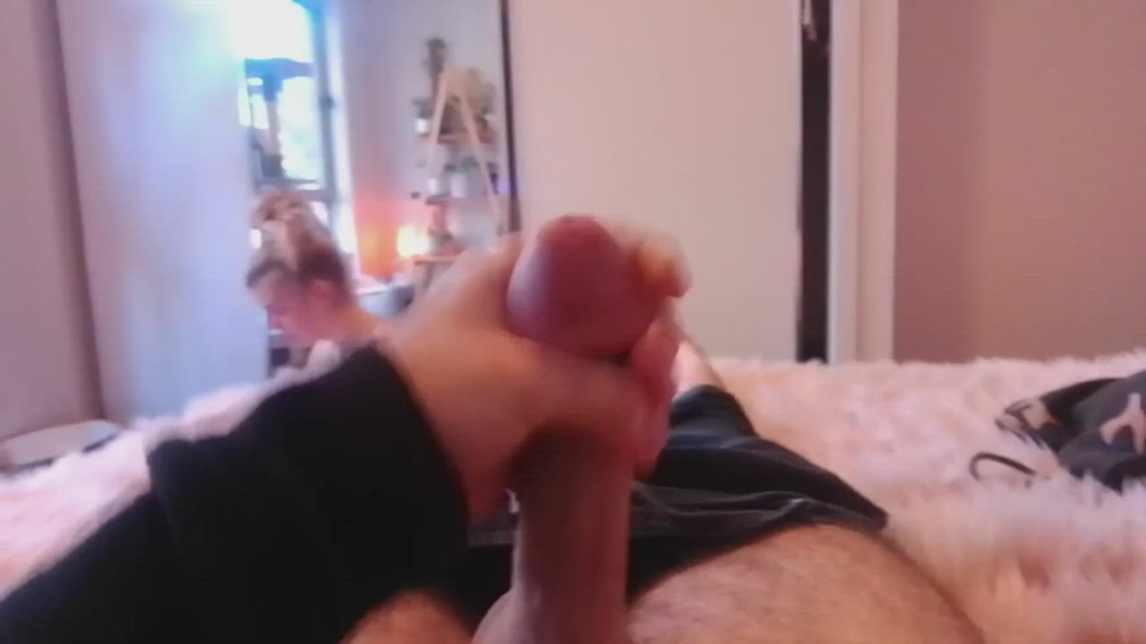 Caught cumming by my sister