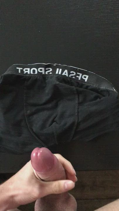 Cum Cumshot Gay Underwear clip