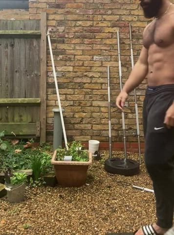 blasian bodybuilder muscles clip