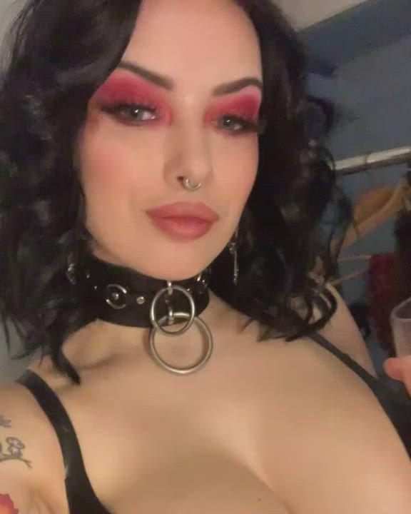 Big Tits Fake Boobs Goth clip