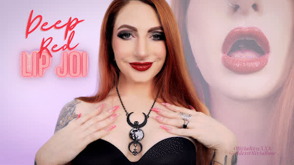 clips4sale femdom joi lips lipstick lipstick fetish milf pov redhead iwantclips clip