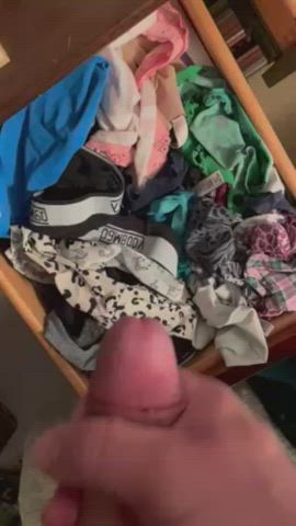 [proof] cum in wife’s panty drawer