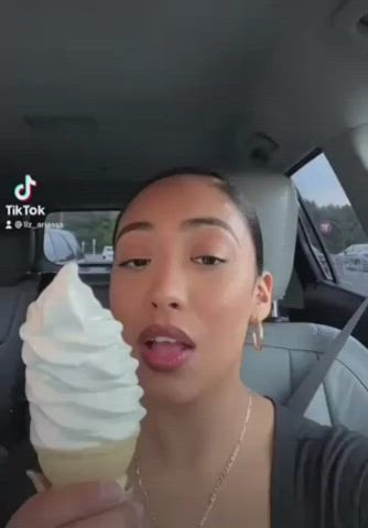 Blowjob Food Fetish Licking Sucking clip