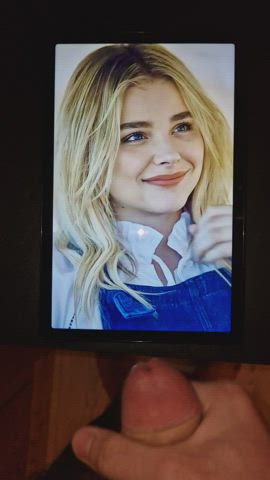 Chloe Grace Moretz cum tribute