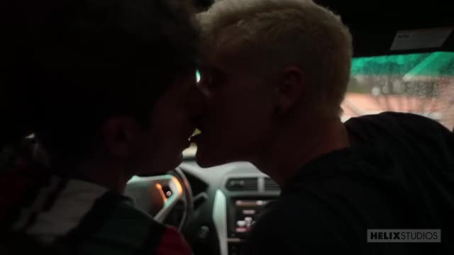 Making out in the car