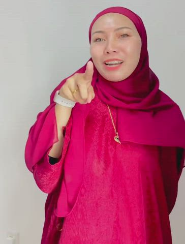 Hijab Malaysian Tongue Fetish clip