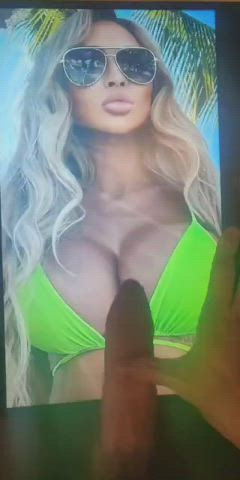 fake tits titty fuck tribute clip