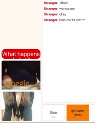 Guy shows me his 11inch on Omegle ?