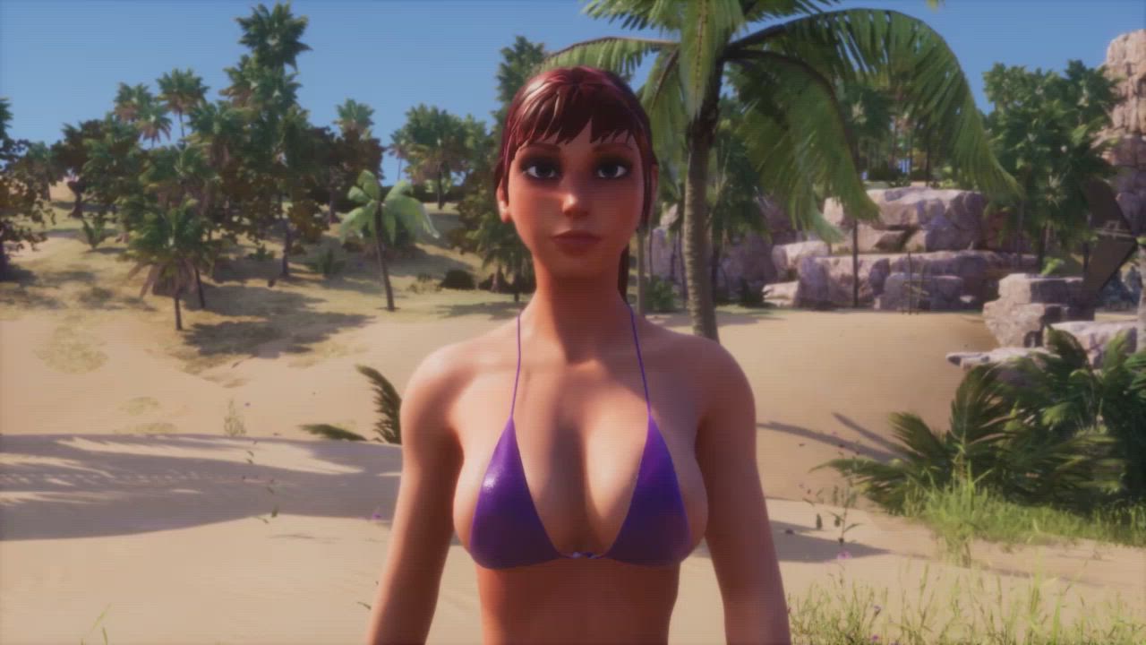 3D Asian Beach Nude Redhead Step-Mom Teen clip