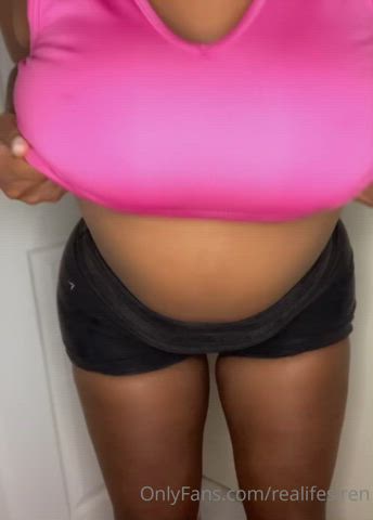 Amateur Big Tits Ebony Female clip