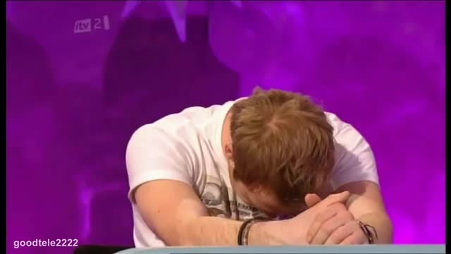 Chris Fountain Embarrassing naked Pic on Celebrity Juice (HD)