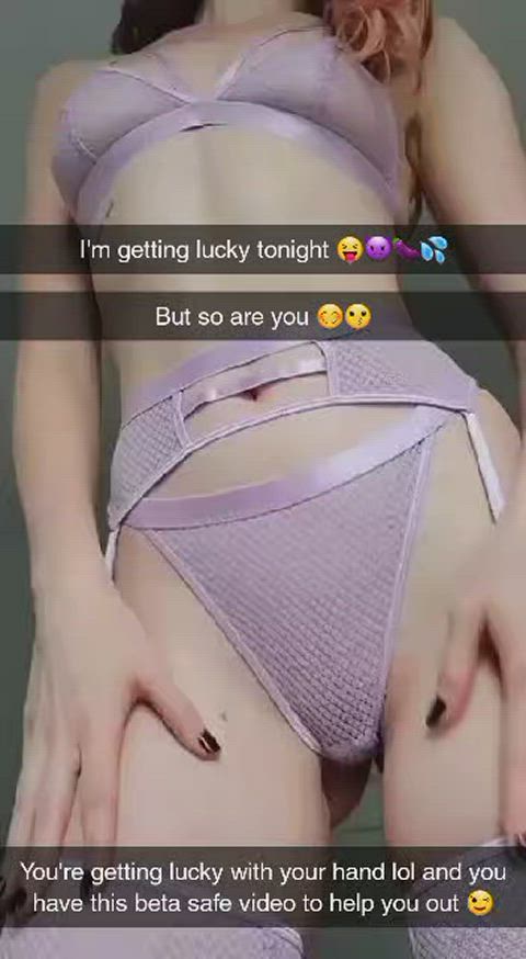 Hot girl is getting fucked tonight. You are fucking your hand to her censored video