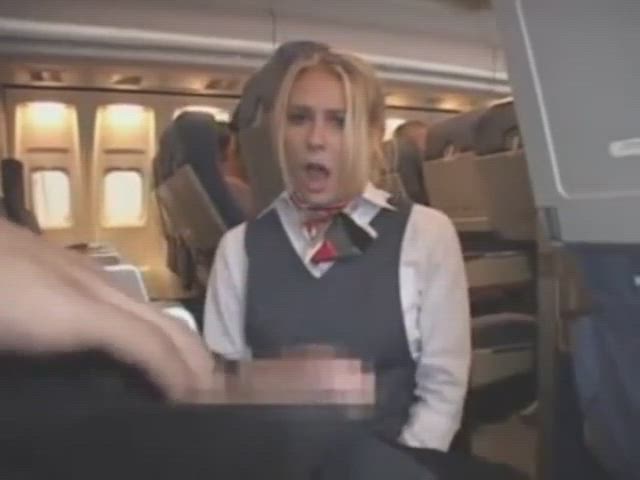 Flight attendant masturbates on plane