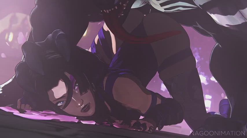 Psylocke loses to Venom (Nagoonimation) [Marvel Rivals]