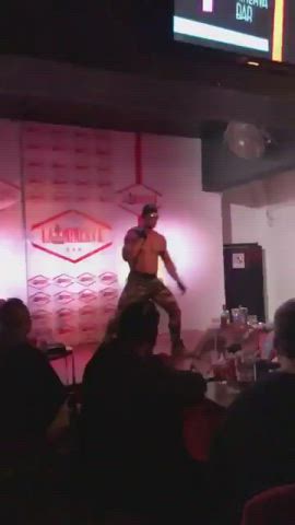 Army Cock Costume Gay Military Nightclub Stripper Uniform clip