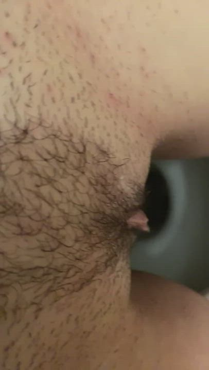 Clit Rubbing Pussy Toilet clip