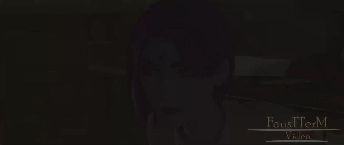Teen Titans Raven Gives You A "Hand" In Class 3D Hentai