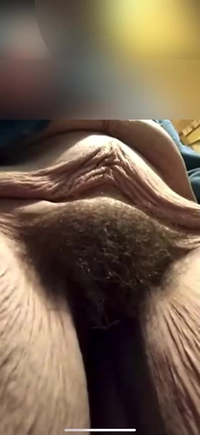 Breakfast is served: Furry pussy with side of saggy tits and large nipples
