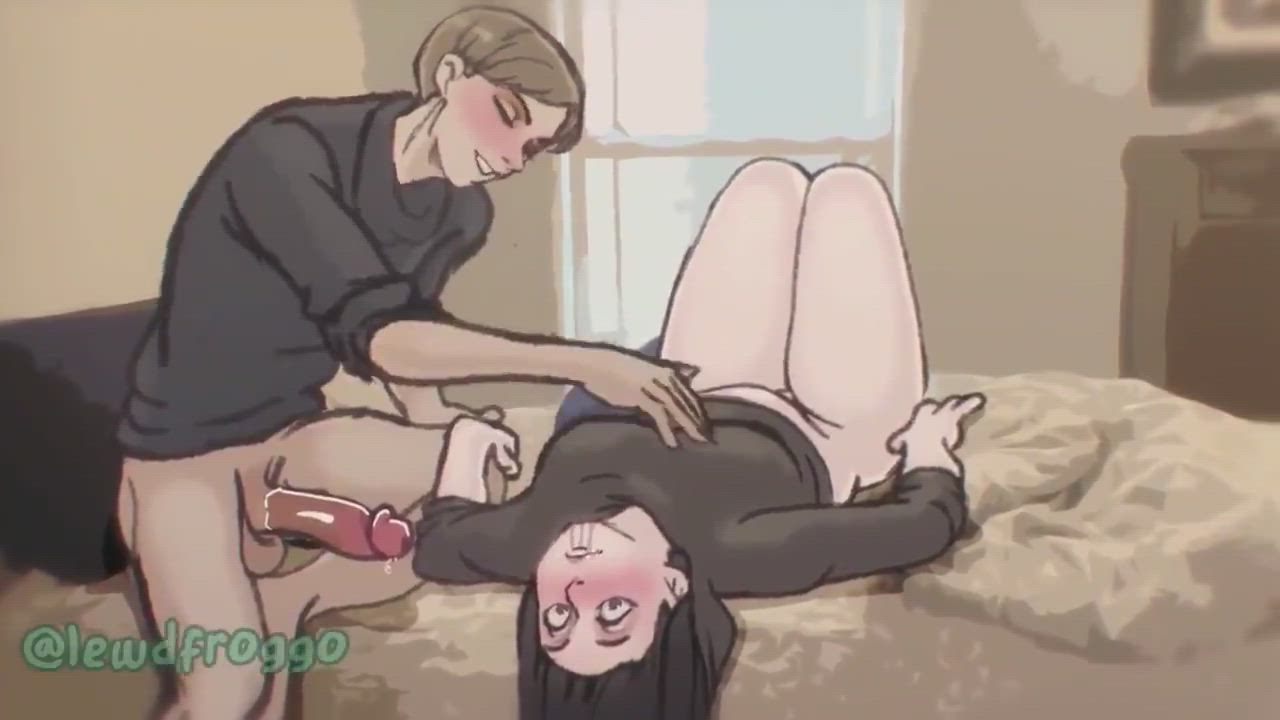 Animation Blowjob Boyfriend Couple Deepthroat Fingering Girlfriend Goth Pussy Rubbing