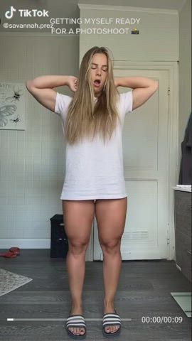 blonde celebrity cum edging european fitness legs thighs tribute clip