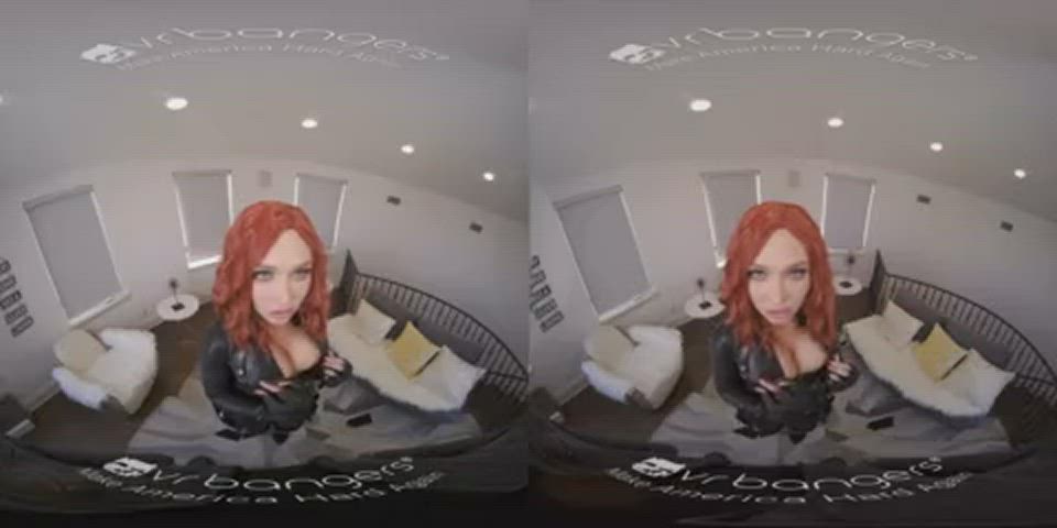 Blowjob Doggystyle Redhead VR clip