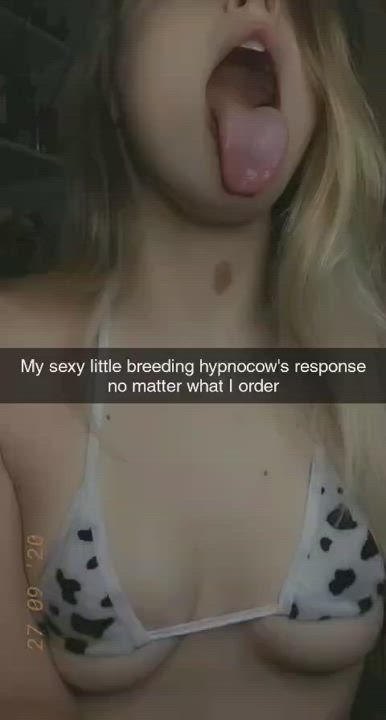 Breeding Caption Hypnosis Master/Slave clip