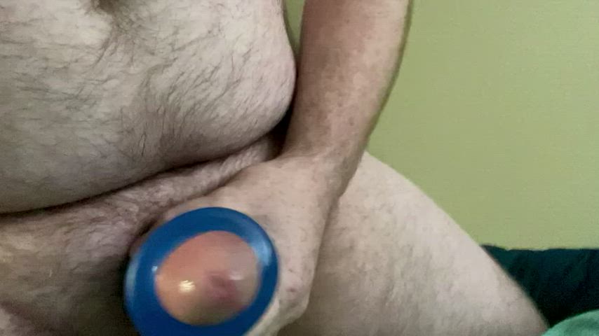 chubby cock cum cumshot jerk off male masturbation clip