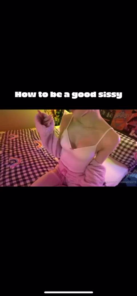 How to be the best sissy😍