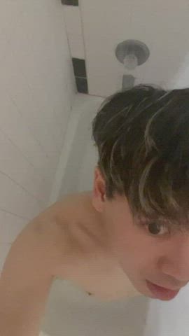 gay shower twink clip