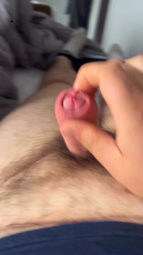 chubby cub cumshot precum clip