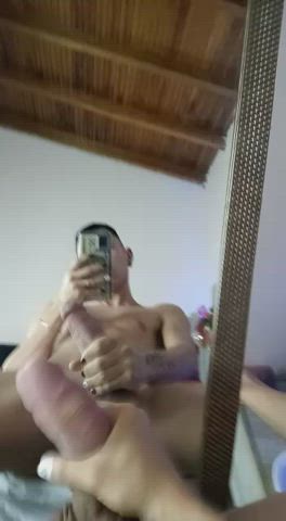 Big Dick Cum Mirror clip