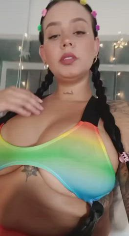 Ass Big Ass Big Tits Colombian Curvy Latina Long Hair Mom Tits clip