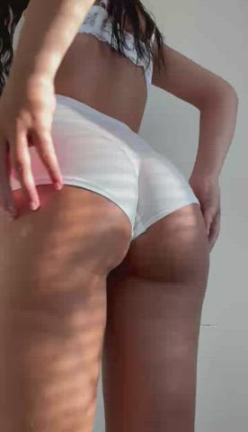Ass Big Ass Booty Brunette Bubble Butt Jiggling OnlyFans Panties clip