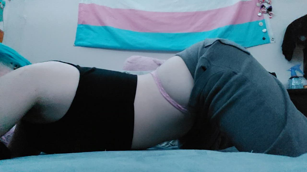 clothed ftm solo trans clip