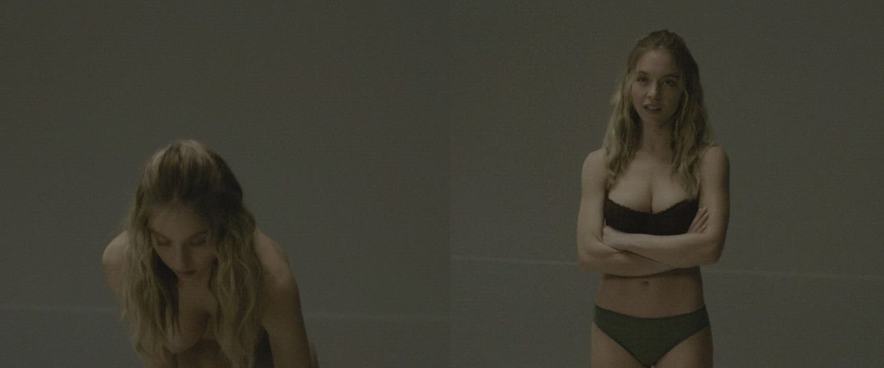 Sydney Sweeney unleashed her big, natural tits again in her new movie (on/off)