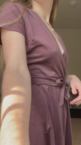 I wonder if guys can imagine what’s underneath my church outfit…here’s a peek
