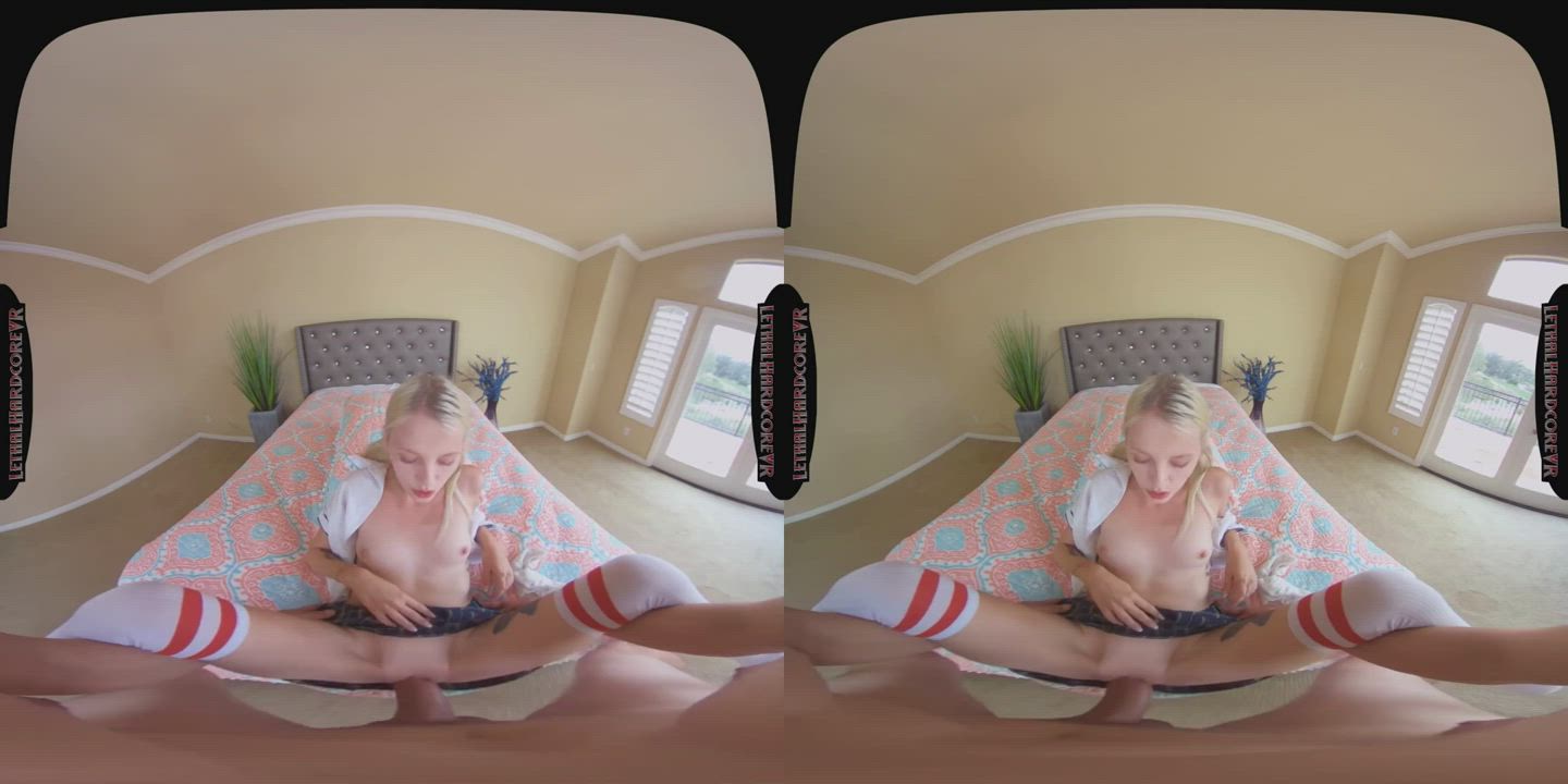 Blonde Missionary VR clip
