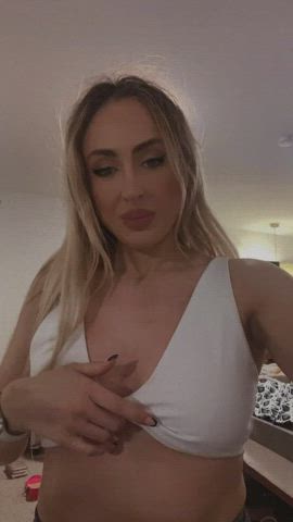 Blonde Tits Titty Drop Porn GIF by ellemxxoo [drop]